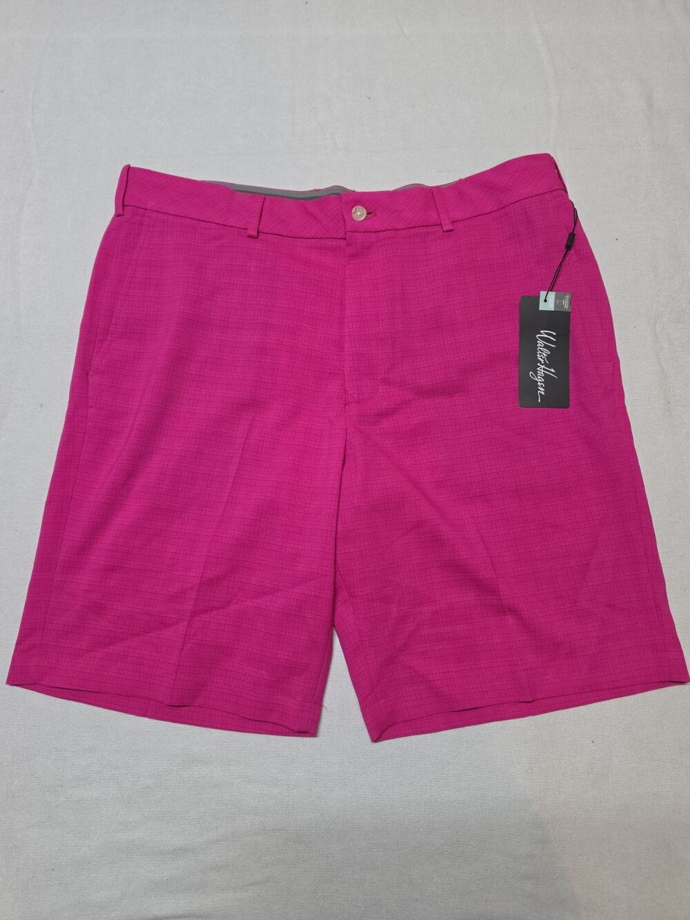 walter hagen golf shorts 38 Mens Darker Pink